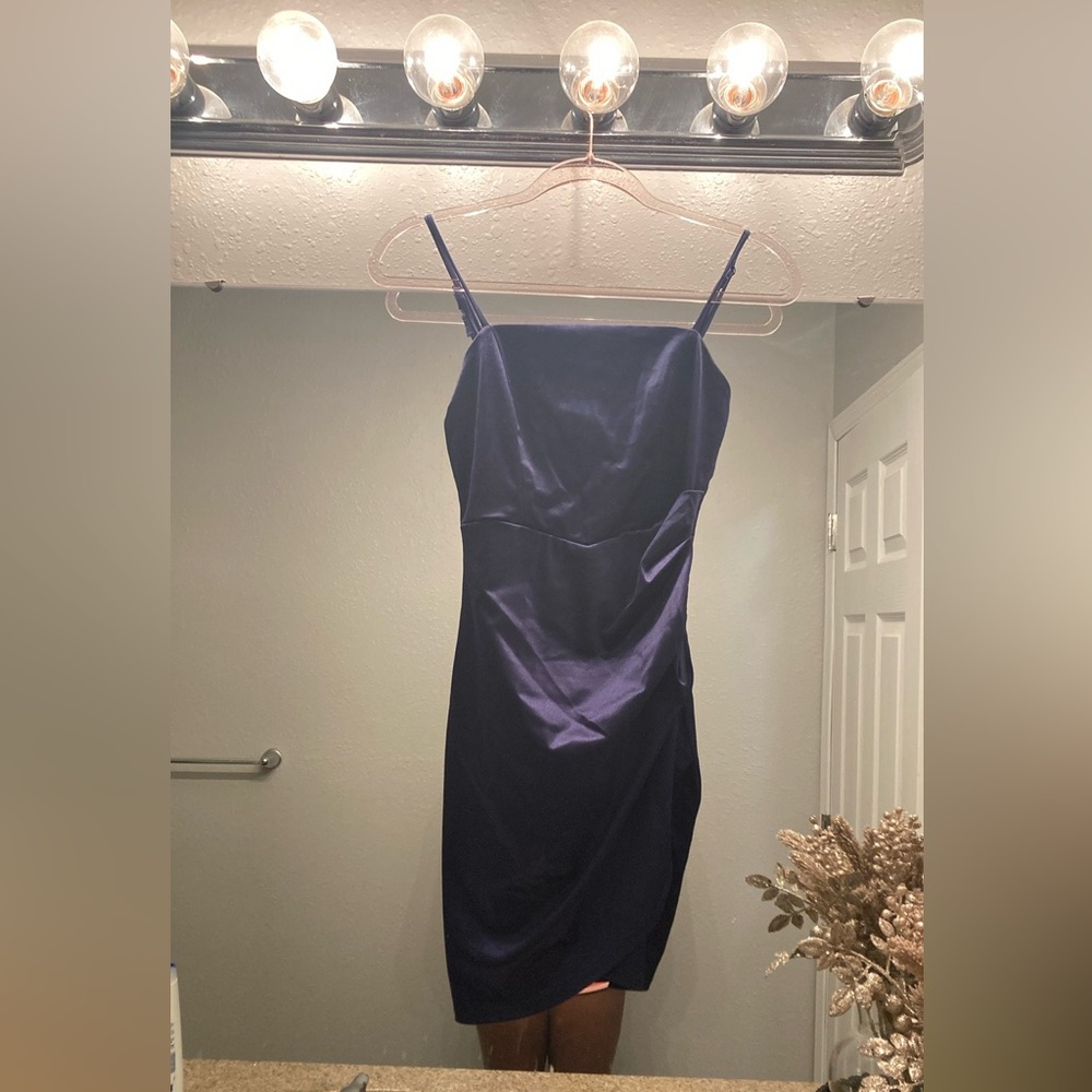 spaghetti strap mini dress